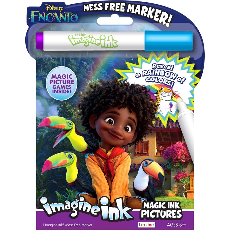 Bendon Disney Encanto Coloring and Activity Books Bundle with Imagine Ink Coloring Book, Play Pack, Stickers, and More - Image 4